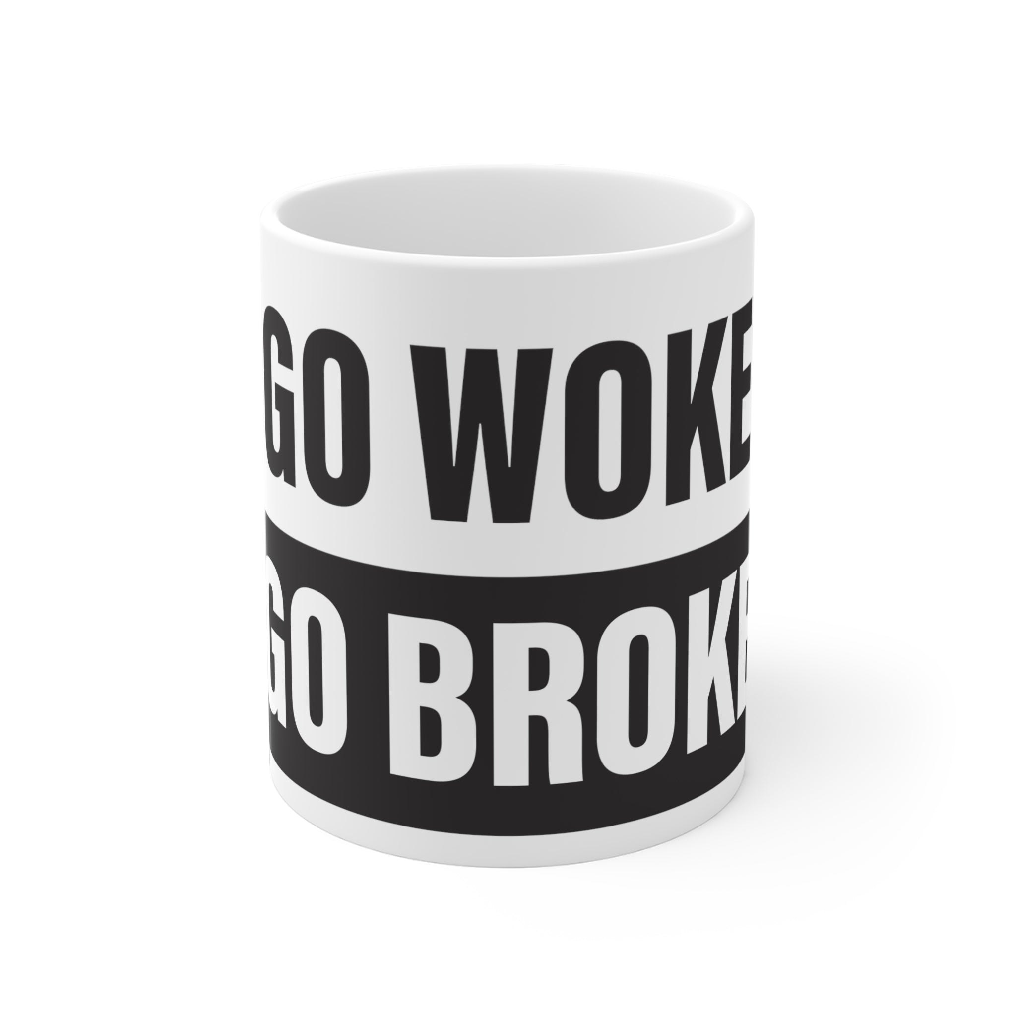 Go Woke Go Broke Mug