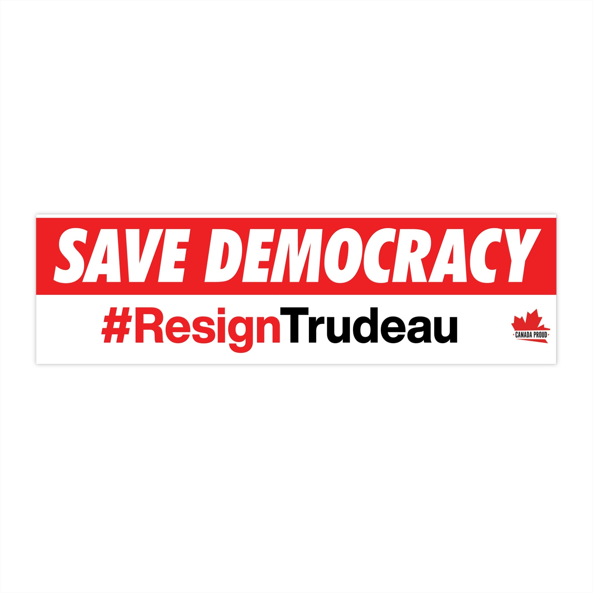 Save Democracy Bumper Stickers