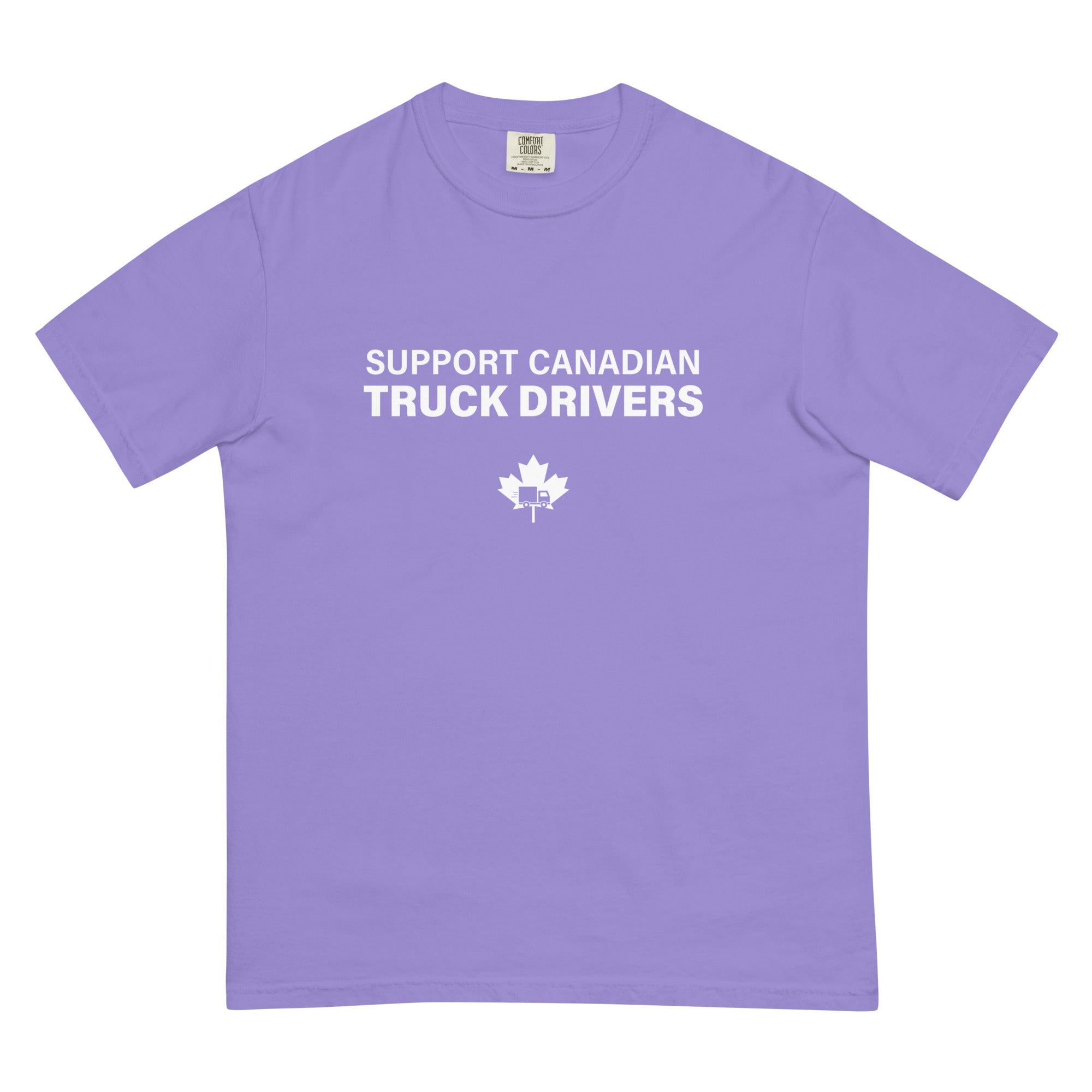 Men's "Support Canadian Truck Drivers" T-shirt