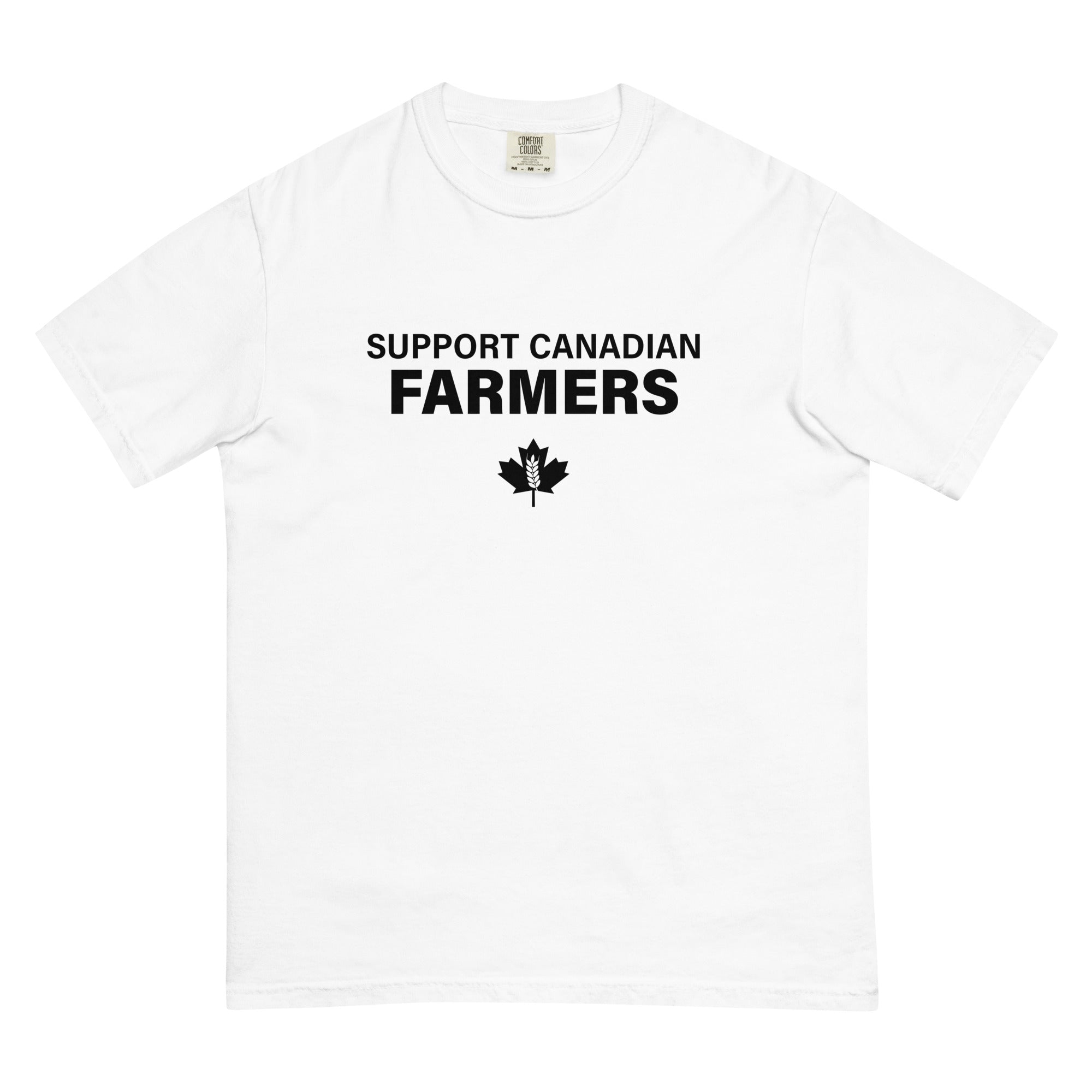 Men's "Support Canadian Farmers" t-shirt